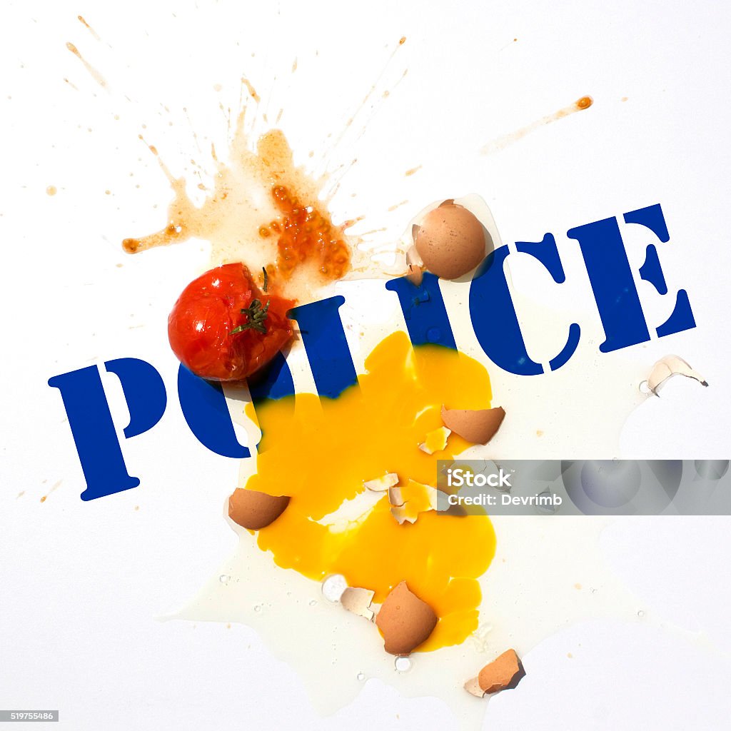 Protest Police Violence Protest Attack to The Policeman. Activist Stock Photo