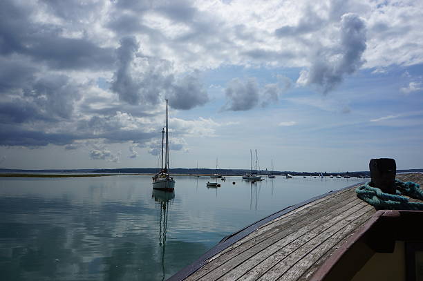istock Overcast Skies over the Marina 519756314