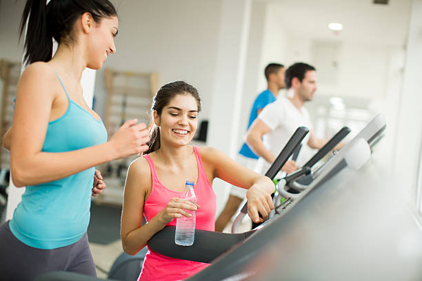 istock Young people training in the gym 519757492
