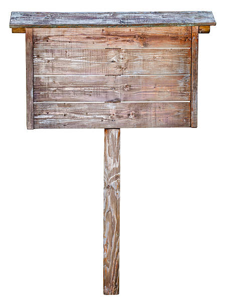istock Wooden signboard 519764339