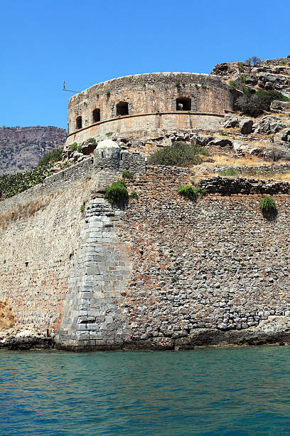 istock Spinalonga Island with Medieval Fortress, Crete 519766225
