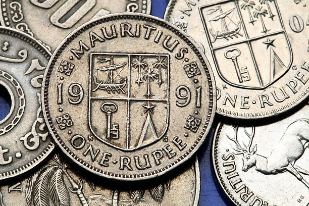 istock Coins of Mauritius 519766385