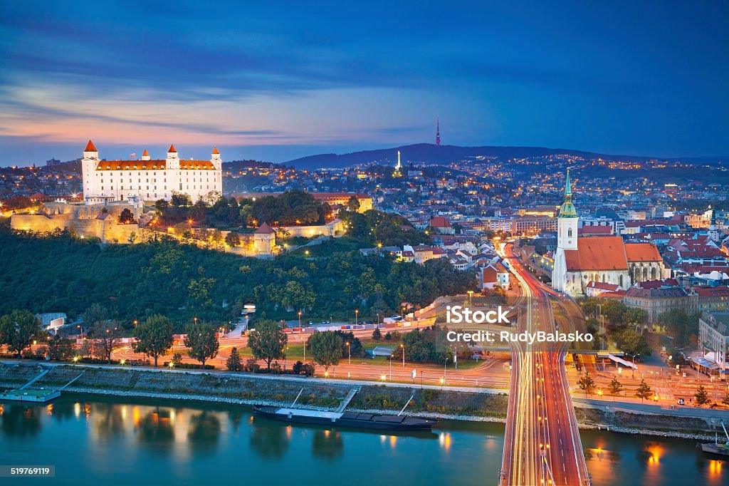 Bratislava, Slovakia. Image of Bratislava, the capital city of Slovakia. Architecture Stock Photo