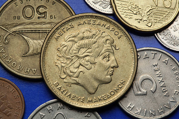 istock Coins of Greece 519770103
