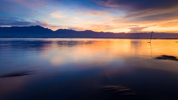 istock Lake in Thailand ,Motion blur 519782264