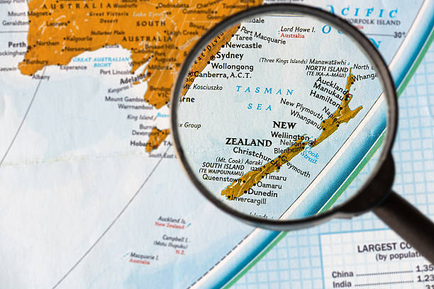 istock Map of New Zealand 519782412