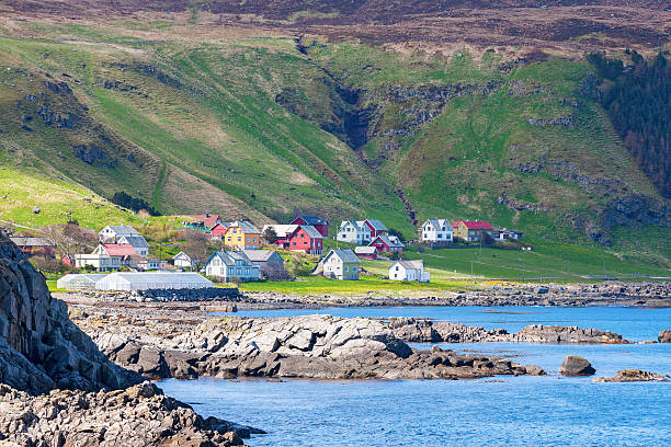 istock Coast village on Runde in Norway 519785704