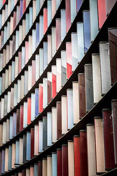istock Abstract Multi Coloured Modern Architecture in the City of London 519787876