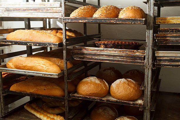 istock Bakery products in bakery shop 519801851