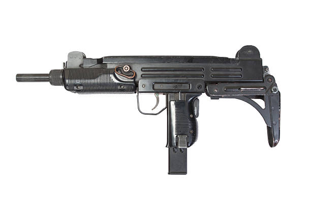 istock UZI submachine gun isolated on white 519802091