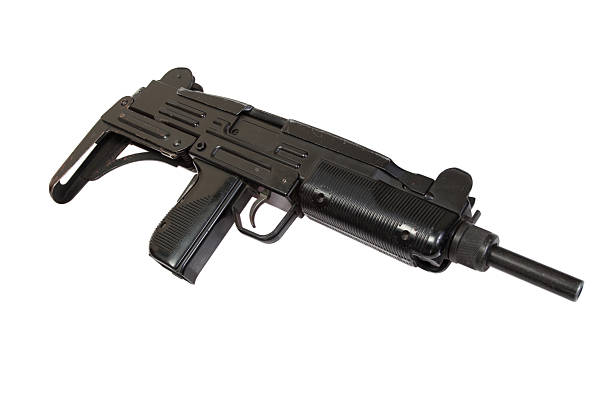istock UZI submachine gun isolated on white 519802835