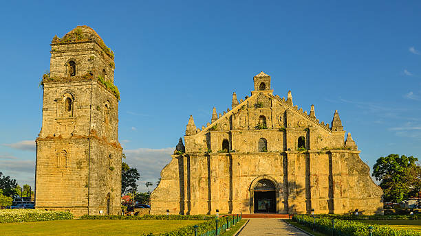 St. Augustine Church - Paoay, Ilocos Norte, Philippines stock photo
