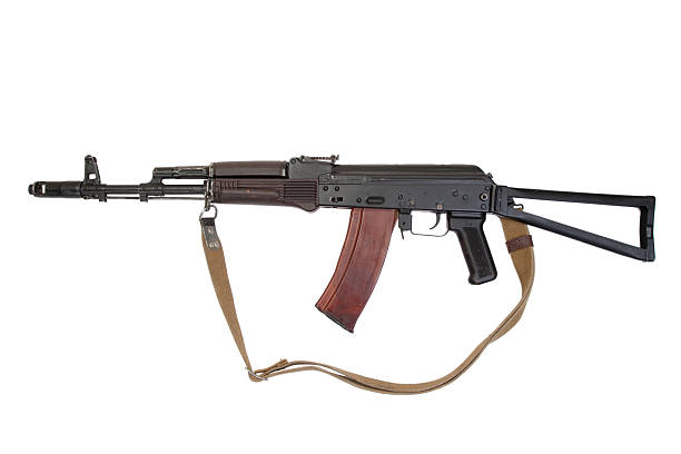 istock kalashnikov assault rifle ak74 isolated on a white background 519805519