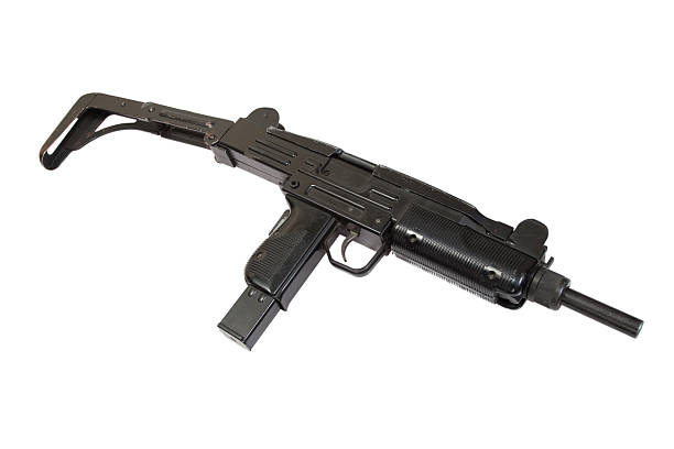 istock UZI submachine gun isolated on white 519805705