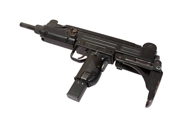 istock UZI submachine gun isolated on white 519805709