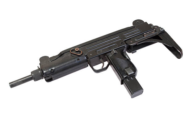 istock UZI submachine gun isolated on white 519805713