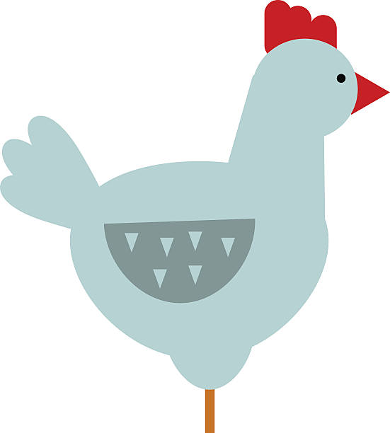 ilustraciones, imágenes clip art, dibujos animados e iconos de stock de lindo niño de historieta saludando con la mano con pollo corriendo amarillo granja ilustración de vectores de aves - chicken young bird animal egg baby chicken