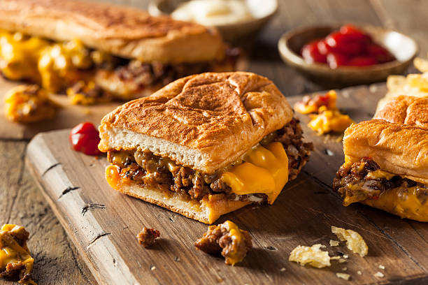 istock Homemade Chopped Cheese Sandwich 519825324