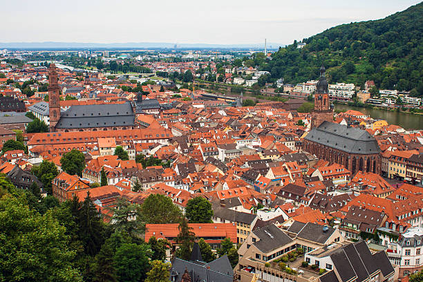 istock Aerial view of Heidelberg 519825365