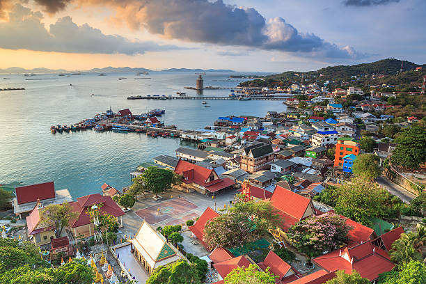 istock sunrise at ocean in Thailand 519825751