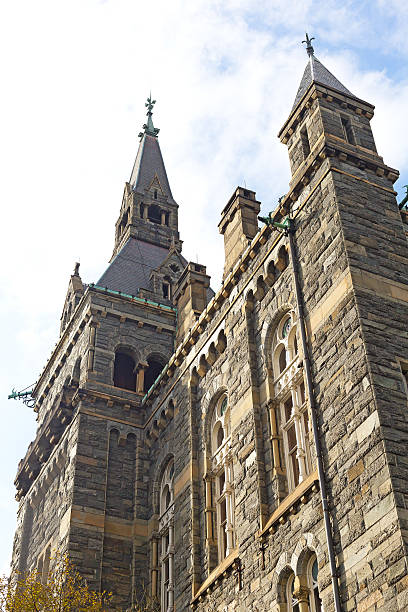 istock Historic architecture of Georgetown University flagship building. 519826763