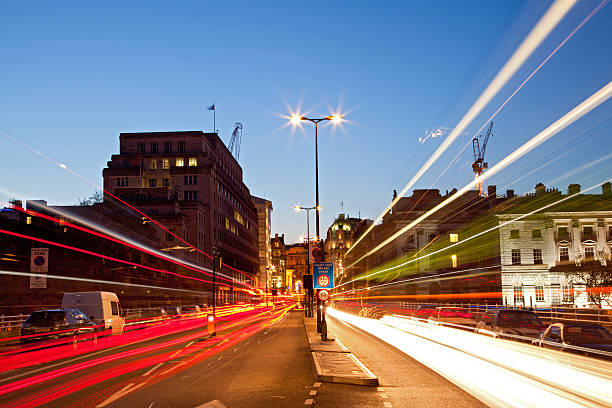 istock London Cityscape Road Light Trail 519826967