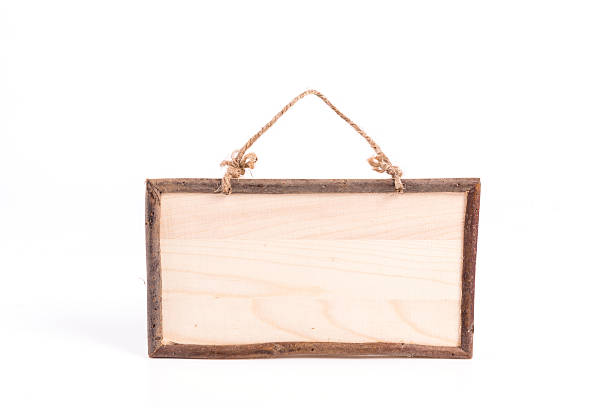 istock wooden sign isolated on a white background 519827693