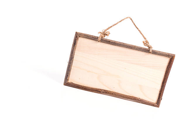 istock wooden sign isolated on a white background 519827697