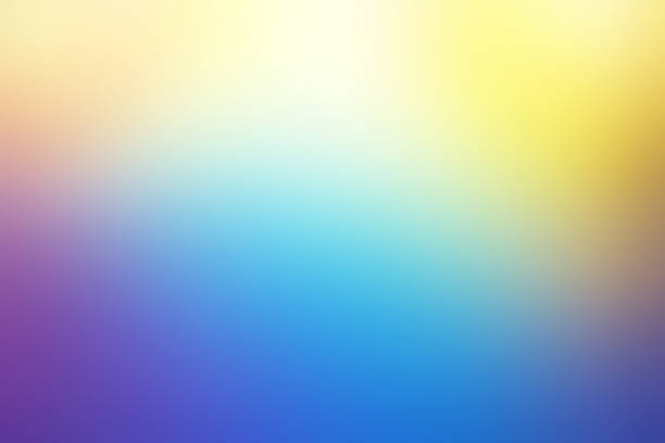 istock Abstract Yellow Blue Purple Background 519828692