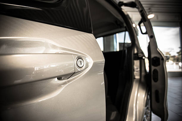istock Vehicle Open side door at dealership 519830767