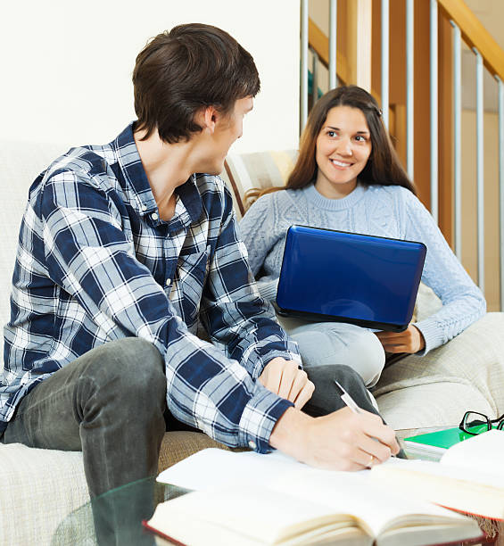 istock young couple preparing for exam 519846695