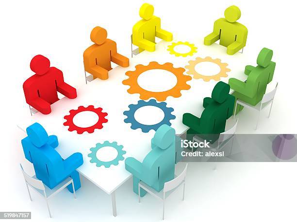 Teamwork Stock Photo - Download Image Now - Business, Communication, Cooperation