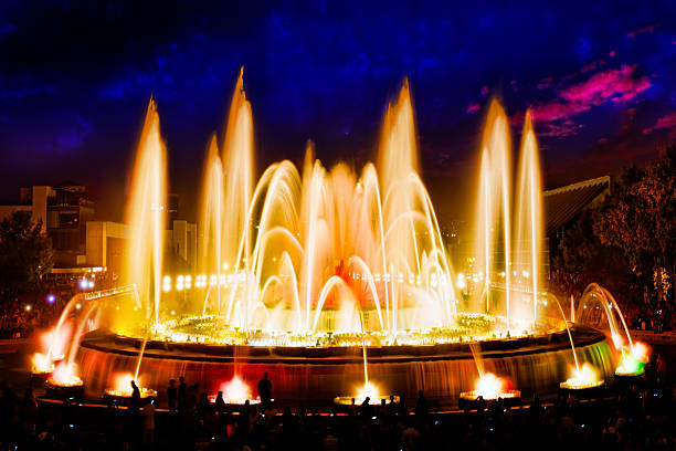 istock The famous Montjuic Fountain 519847263