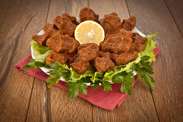 Cig kofte / Turkish Food stock photo