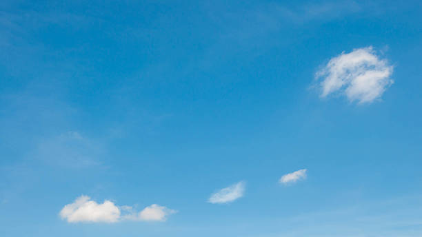 istock Scattered white clouds in the blue sky 519861779