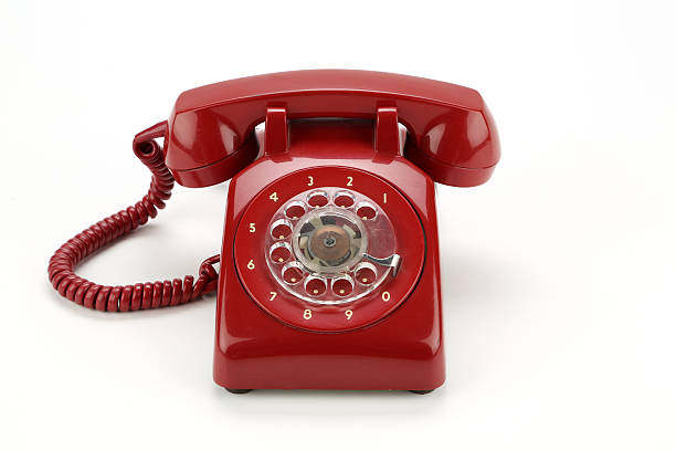 istock vintage red telephone 519861807