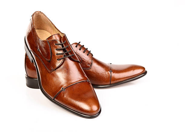 istock Man's shoes on the white background 519861913
