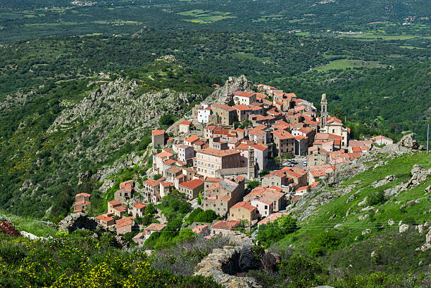 istock View on Speloncato village 519863183