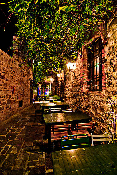 istock romantic dinner in small Italian restaurant 519864233