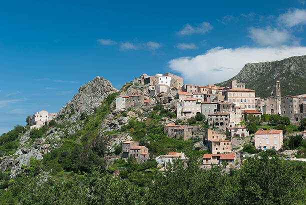 istock View on Speloncato village 519864483