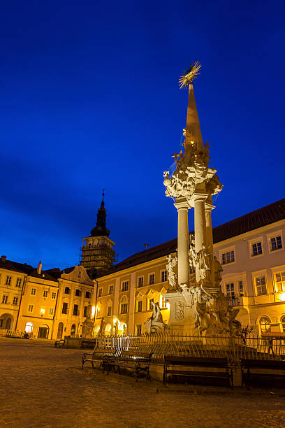 istock Historic Square in Mikulov in Czech Republic 519864552