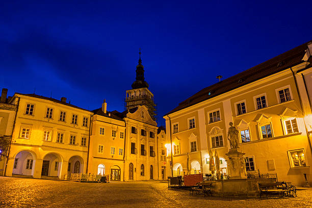 istock Historic Square in Mikulov in Czech Republic 519864560