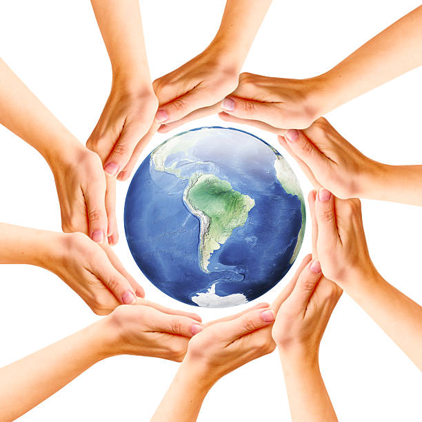 istock Earth Planet and  Human Hands 519866304