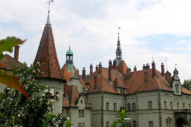 istock Palace of count Schonborn in Chinadievo 519867607
