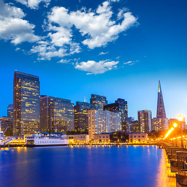 istock San Francisco Pier 7 sunset in California 519867693