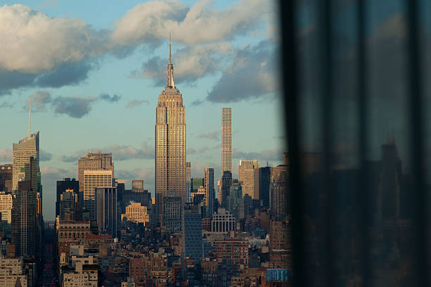 istock Window to Manhattan and Empire State Building 519874362