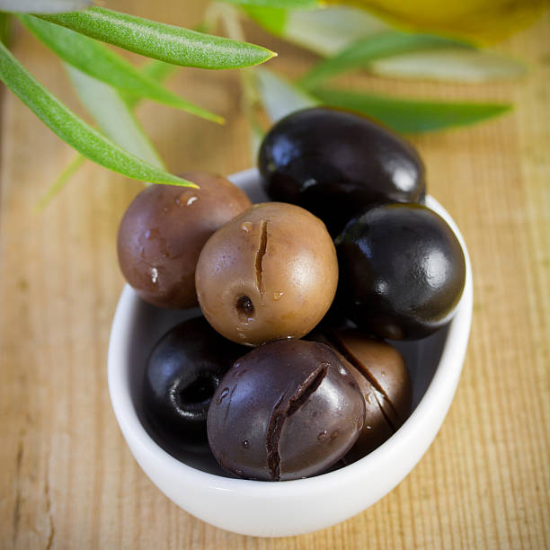 istock olives in the white bowl 519886279