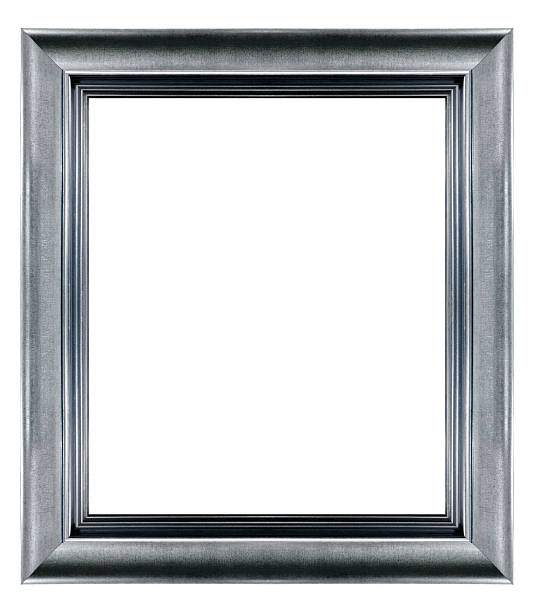 istock Vintage Plaster picture Frame isolated on white 519887727