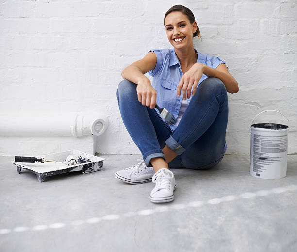 istock Painting is fun but exhausting! 519887879