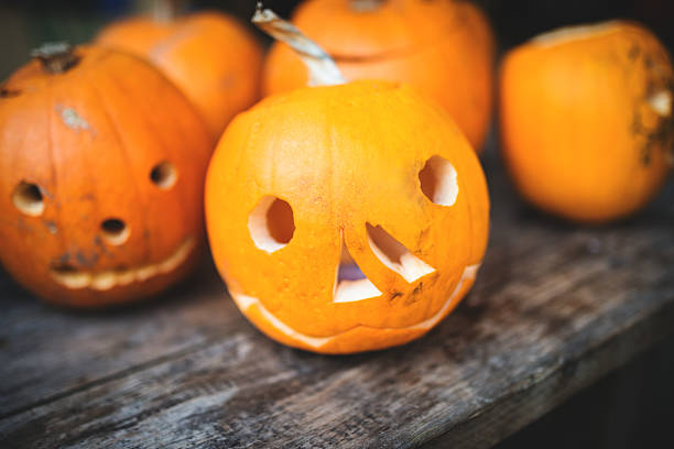 istock bunch of halloween pumpkin 519889163